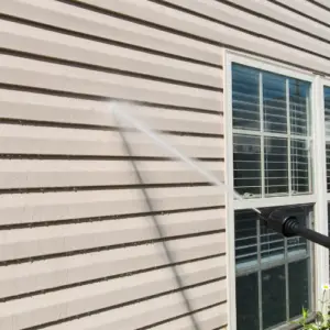 cleaning home exterior