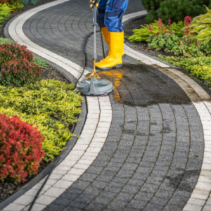 Patio cleaning