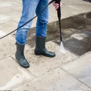 Patio cleaning